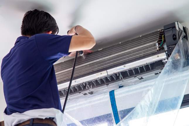 Cleaning HVAC